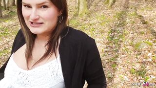German big beautiful woman College Teen Holly Talk to Public Bang after Uni