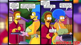 The most good melons and booties in adult toons! Simptoons, Simpsons comics!
