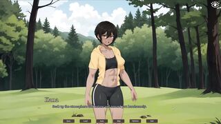 Tomboy Sex in forest [ COMICS Game ] Ep.1 outdoor ORAL PLEASURE whilst hiking with my GF