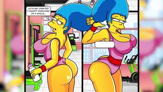 Booty on the nape project! Large ass and sexy mother I'd like to fuck! The Simpsons Simptoons