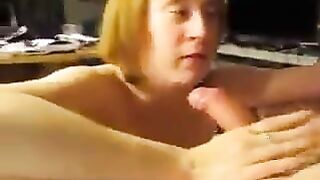 Danish Annika from Ringsted gives Oral and swallows cum