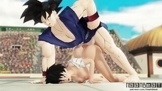 Goku Bangs Videl’s Butt At The Tournament