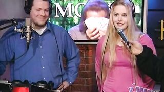 Howard Stern Show, Melissa wins contest but gets in nature's garb in any case