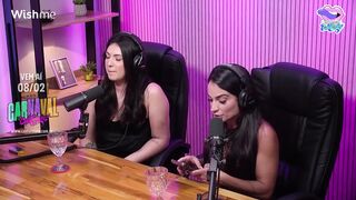 This Babe sucked her ally's cunt in the studio