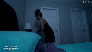 StepSon Scared Of Thunder Hops Into StepMoms Daybed - AITSFS1E6 - Scene1/3 FREE