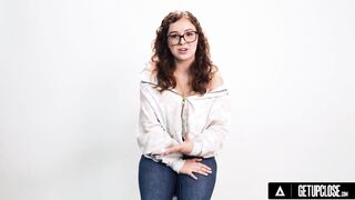 UP CLOSE - How Sweethearts Climax With Large Titties Beauty Leana Lovings! SOLO FEMALE MASTURBATION! FULL SCENE