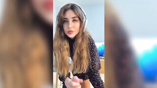 Incredible how this angel screws during the time that listening to music, her cunt squeezes my wang and that babe has an climax, speaking in Spanish