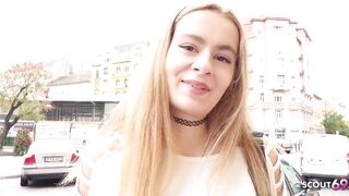 GERMAN SCOUT - TALL GINGER TEEN PICK UP AND SCREW AT COLLEGE