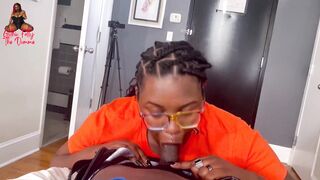 Black big beautiful woman Who Quit Porn, Delivers Pizza and Gets Tip