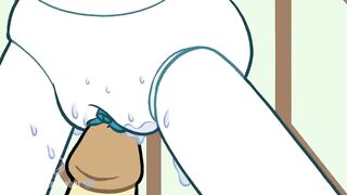 Jenny and sheldon parody (@The Brokenrobot)