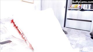 Female bodybuilder cam session