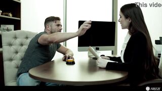 The Button STOPS TIME - Hazel Moore Banged FROZEN IN TIME TRAILER