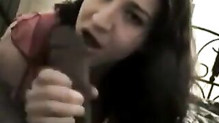 Wife Talks To Spouse On The Phone Whilst Sucking BBC