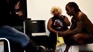 Babes Enjoying a Ebony Boy Stripper