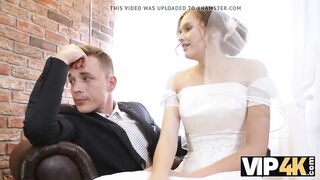 VIP4K. Married pair makes a decision to sell bride’s snatch for priceless