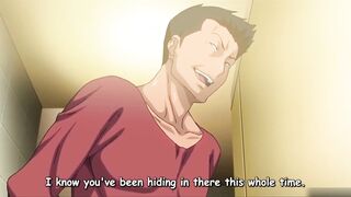 Love Whore: Cowardly Cuckold Watches as The Beauty That Guy Is In Love With Is Banged By Some Other Dude Right In The Latrine / Hentai / Cartoons / Uncensored