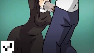 Strict Nun Couldn't Resist A Large Ebony Penis / Cartoons / Comics / Comics