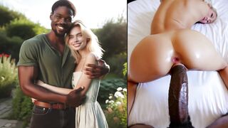 My charming BLOND WIFE being totally broken into by NEGAO GIFTED - her fresh steady lover!