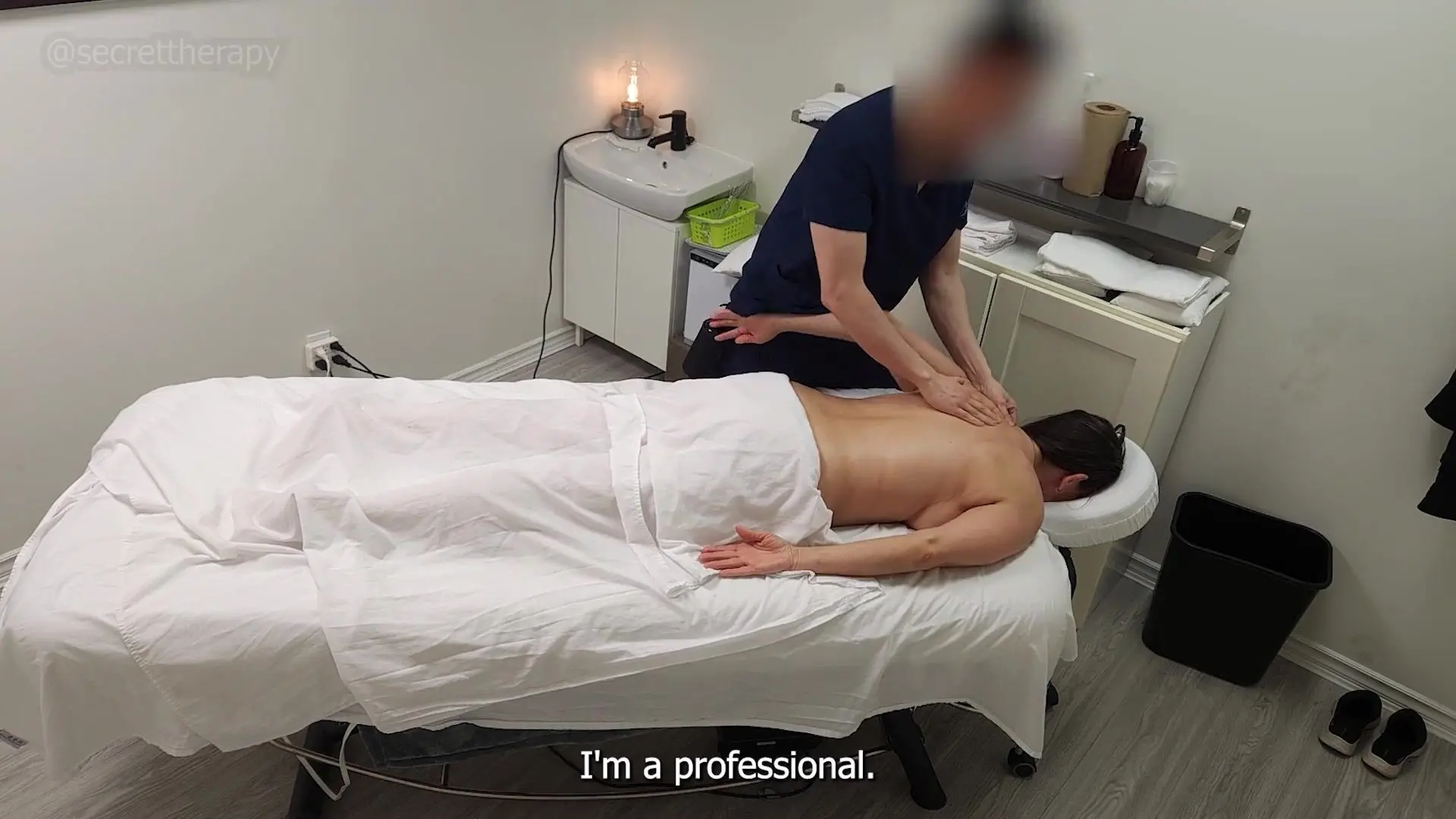 Her hips raised for penetration