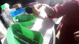 Wife administers injections, a hand job & I cum