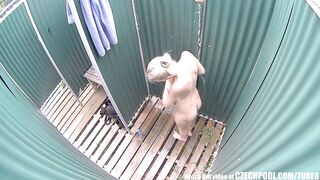 Czech Pool Golden-Haired mother I'd like to fuck in Shower