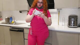 THIS BABE CAUGHT ME