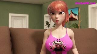 2 Teenage Shemale hentai Beauties Sex Time After Shopping • MANGA Uncensored