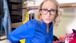 Helping My Stepmom Get Clothed