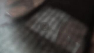 depraved stepson begged me to void urine from my bushy snatch to make him cum