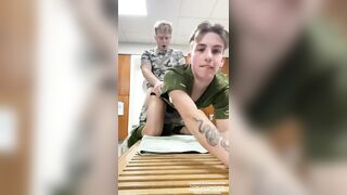 Twinks Bang In Gym Locker Room