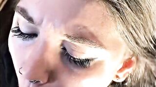 eighteen Year Old French Gothgirl at the church ! - Aheago Creampie