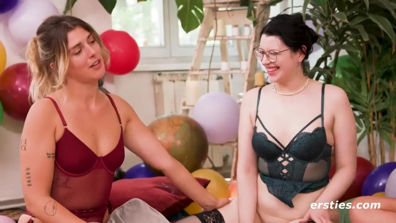 Post-orgasm glowSatiated contentmentShared pleasure