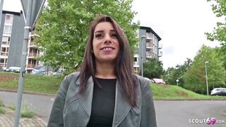 GERMAN SCOUT - TEEN BONNIE BANG AT REAL STREET AGENT CASTING