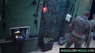 Army lads screwing in their free time