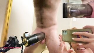 HoneyPlayBox Gail product test makes him cum so fast.