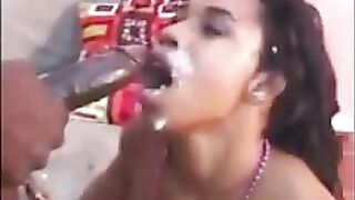 ebony cuties love cum compilation