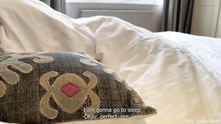 Sharing a couch with a coworker ended up with an unexpected bang