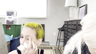 Drag Queen and Woman Makeover Transformation - Cleavage and Eyeliner