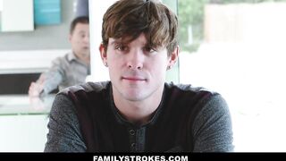 FamilyStokes- Lascivious mother I'd like to fuck Aunt Sucks Off Nephew