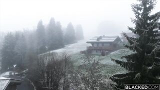 BLACKED Pretty Nicole Kitt and BF Jason Luv Share Cute Snowbunny Stacy Cruz