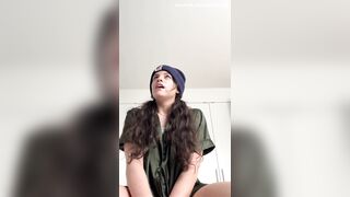 Sick Breasty Stepsis Uses Your Shlong to Climax Twice Whilst On Couch Rest - Quinn Finite