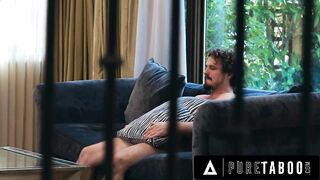 PURE TABOO Pervert Tries To Bang One as well as the other Roommates Alison Rey & Jesse Pony Out of Getting Caught