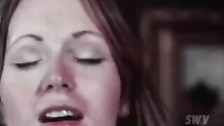 BBC Vintage Interracial vs Sexy Golden-haired