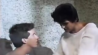 Vintage mommy supplicate step son for a bang