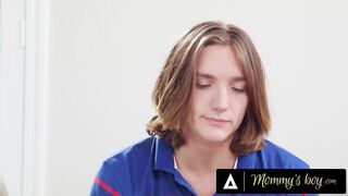 MAMA'S MALE - Perv Teen CREAMPIES Stepmom Rachael Cavalli With Stepdad In The Room - THE FUCKET LIST