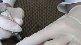 Old Female Doctor Tugjob And Great Ejaculation