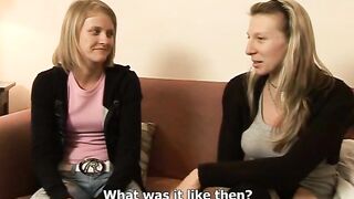 CZECH 1ST EPISODE - 1St Trio In Their Life!