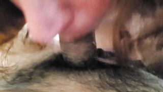 Sloppy blow job w/ neighbour whilst his wife's at work- uncircumcised native & Large Breasted Woman POV