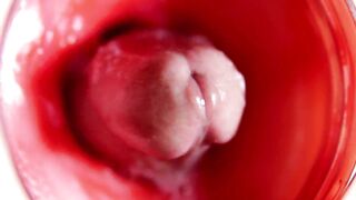 CAMERA INSIDE VAGINA: POWERFULL CUM IN CUNT! MOST GOOD Interior ASMR in 4K GREATER QUANTITY JIZZ
