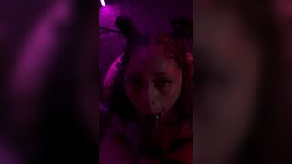 Deepthroat Sloppy Oral pleasure POV